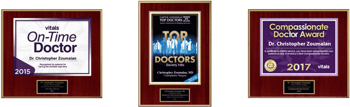 Dr. Zoumalan's Awards