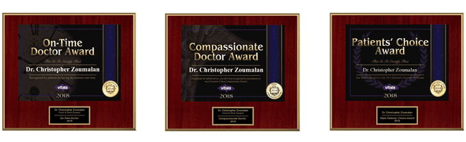 Dr. Zoumalan's Awards