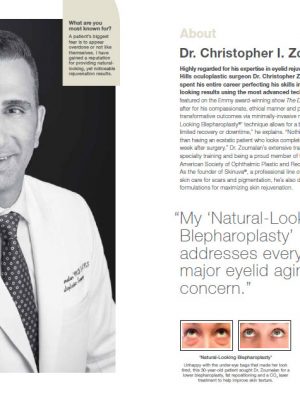 My ‘Natural-Looking Blepharoplasty’ addresses every major eyelid aging concern.